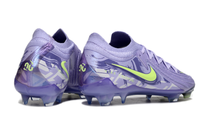 Nike Phantom GX 2 Elite FG Firm Ground Soccer Cleats - Purple/Yellow