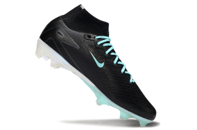 Nike Air Zoom Mercurial Superfly 10 Elite FG Firm Ground Soccer Cleats - Black/Jade