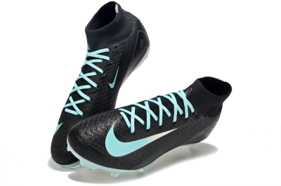 Nike Air Zoom Mercurial Superfly 10 Elite FG Firm Ground Soccer Cleats - Black/Jade