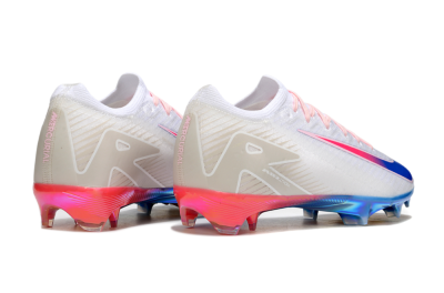 Nike Air Zoom Mercurial Vapor 16 Elite FG Firm Ground Soccer Cleats - White/Blue/Pink