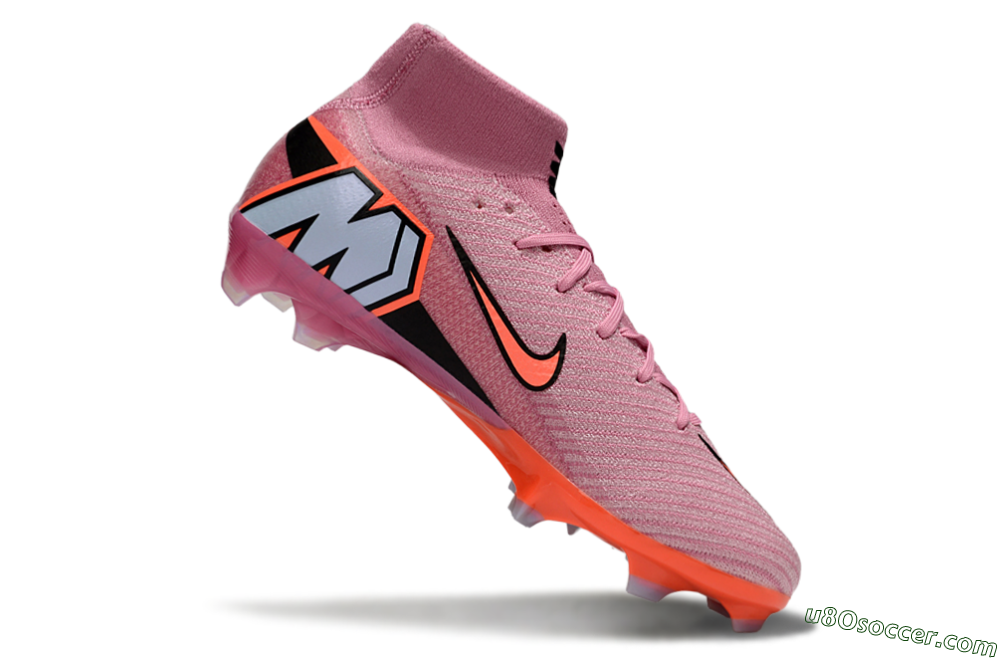 Nike Air Zoom Mercurial Superfly 9 Elite FG Firm Ground Soccer Cleats - Red/Black 4