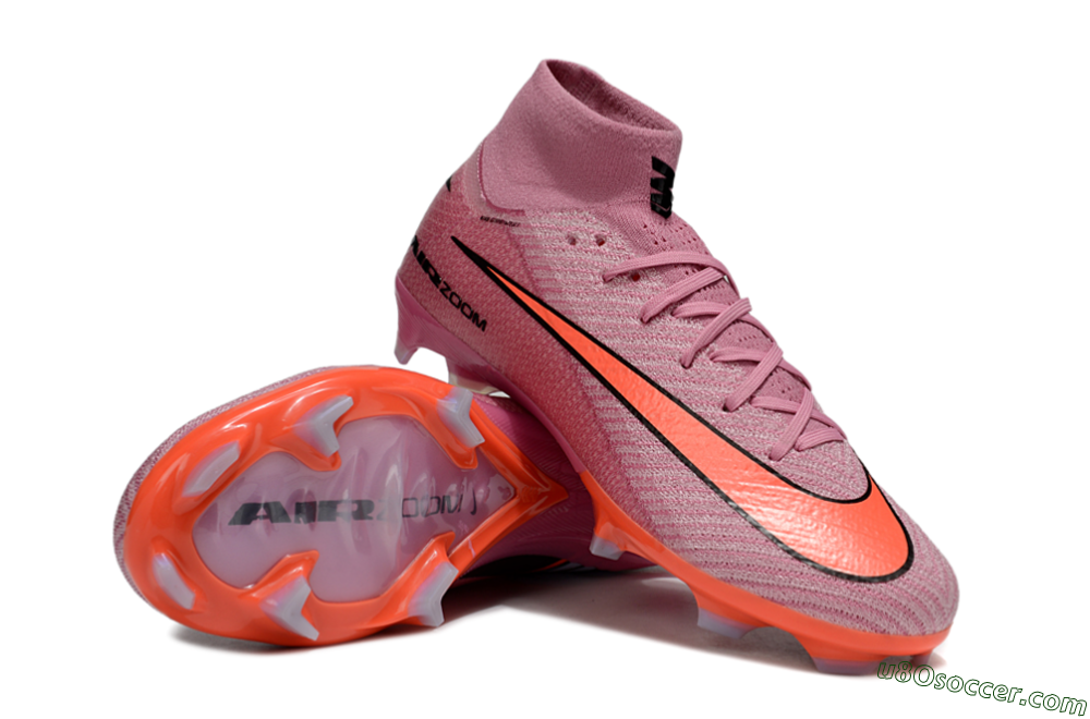Nike Air Zoom Mercurial Superfly 9 Elite FG Firm Ground Soccer Cleats - Red/Black 3
