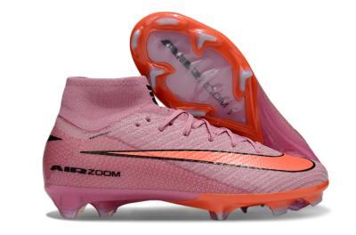 Nike Air Zoom Mercurial Superfly 9 Elite FG Firm Ground Soccer Cleats - Red/Black