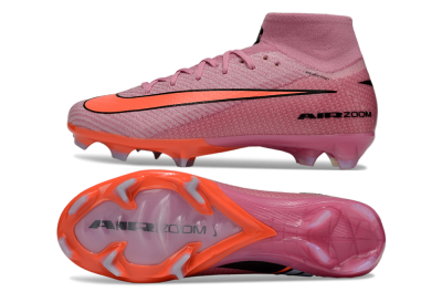 Nike Air Zoom Mercurial Superfly 9 Elite FG Firm Ground Soccer Cleats - Red/Black