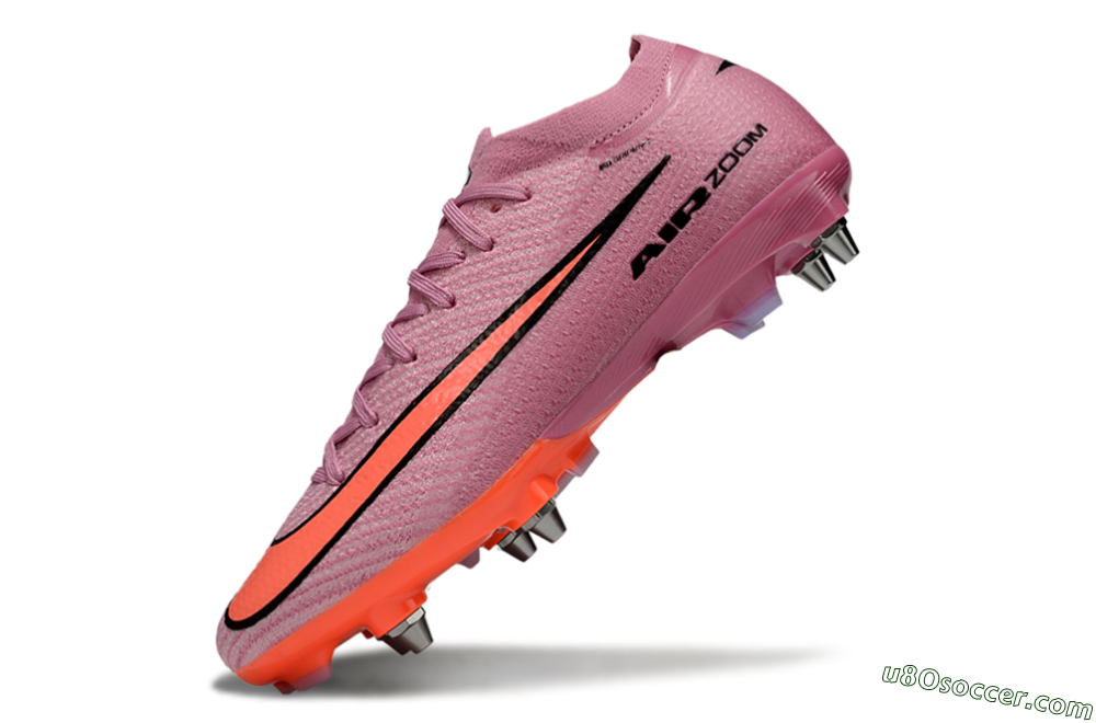 Nike Air Zoom Mercurial Vapor 15 Elite SG Soft Ground Soccer Cleats - Red/Black 5