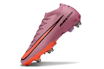 Nike Air Zoom Mercurial Vapor 15 Elite SG Soft Ground Soccer Cleats - Red/Black