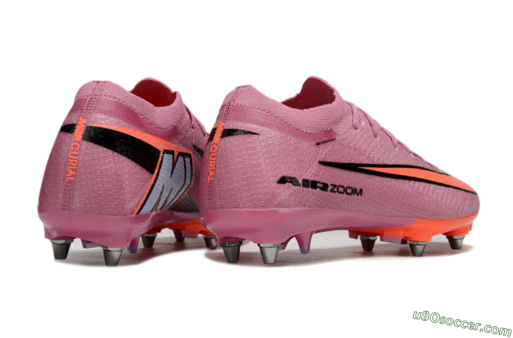 Nike Air Zoom Mercurial Vapor 15 Elite SG Soft Ground Soccer Cleats - Red/Black 6
