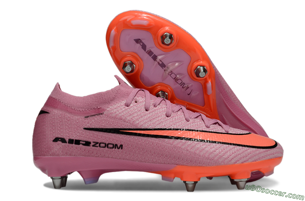 Nike Air Zoom Mercurial Vapor 15 Elite SG Soft Ground Soccer Cleats - Red/Black 1