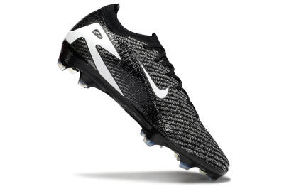 Nike Air Zoom Mercurial Vapor 16 Elite FG Firm Ground Soccer Cleats - Black/White