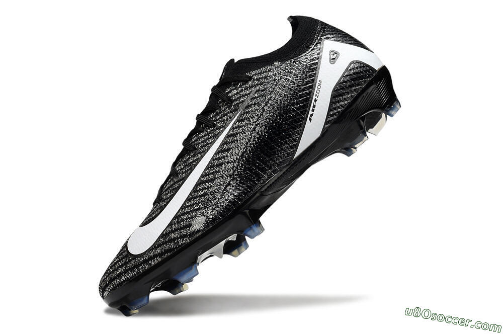Nike Air Zoom Mercurial Vapor 16 Elite FG Firm Ground Soccer Cleats - Black/White 5