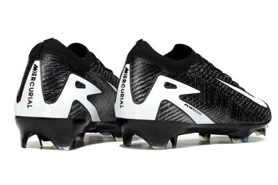 Nike Air Zoom Mercurial Vapor 16 Elite FG Firm Ground Soccer Cleats - Black/White