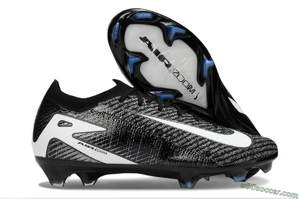 Nike Air Zoom Mercurial Vapor 16 Elite FG Firm Ground Soccer Cleats - Black/White 1