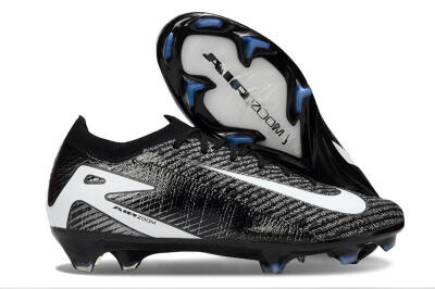 Nike Air Zoom Mercurial Vapor 16 Elite FG Firm Ground Soccer Cleats - Black/White