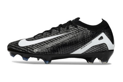Nike Air Zoom Mercurial Vapor 16 Elite FG Firm Ground Soccer Cleats - Black/White