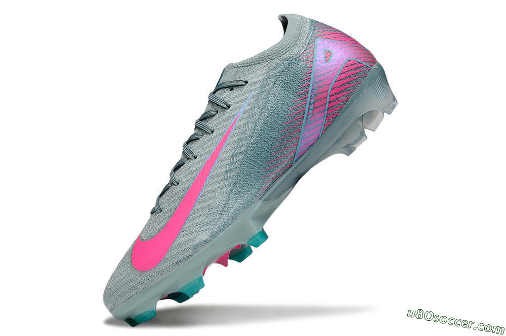 Nike Air Zoom Mercurial Vapor 16 Elite FG Firm Ground Soccer Cleats - Jade/Pink 5