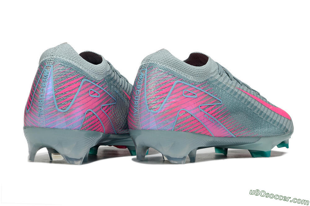 Nike Air Zoom Mercurial Vapor 16 Elite FG Firm Ground Soccer Cleats - Jade/Pink 6