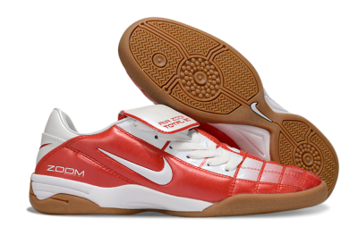 Nike Air Zoom Total 90 III IC Indoor & Futsal Soccer Shoes - White/Red