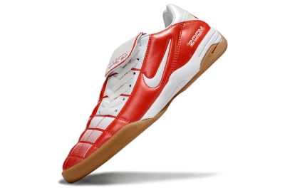 Nike Air Zoom Total 90 III IC Indoor & Futsal Soccer Shoes - White/Red