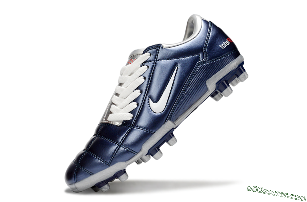 Nike Total 90 III FG Firm Ground Soccer Cleats - Blue/White 5
