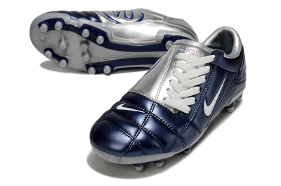 Nike Total 90 III FG Firm Ground Soccer Cleats - Blue/White