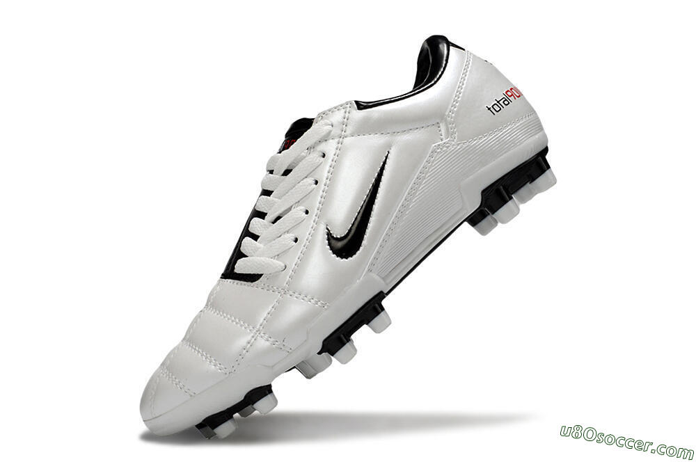 Nike Total 90 III FG Firm Ground Soccer Cleats - White/Black 5