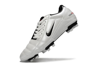 Nike Total 90 III FG Firm Ground Soccer Cleats - White/Black