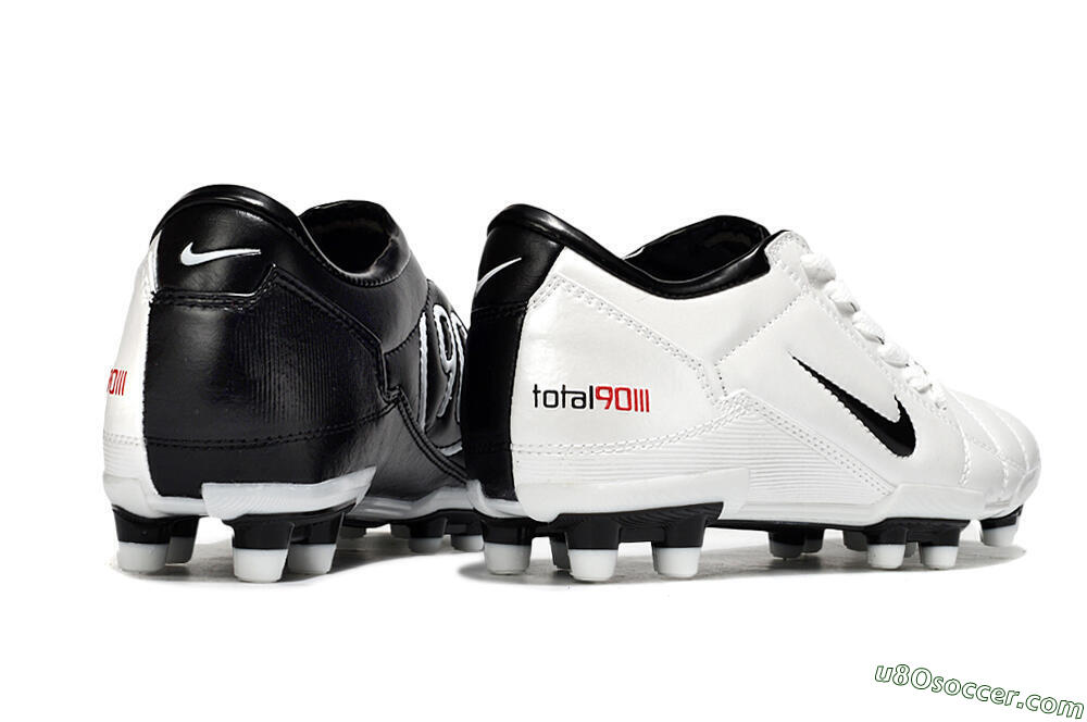 Nike Total 90 III FG Firm Ground Soccer Cleats - White/Black 6
