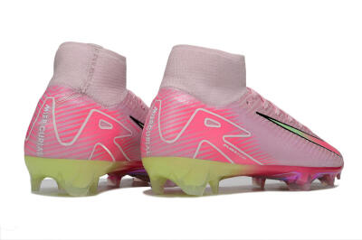 Nike Air Zoom Mercurial Superfly 10 Elite FG Firm Ground Soccer Cleats - Pink/Black/Yellow