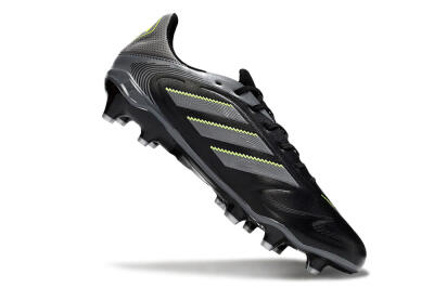 Adidas Copa Pure 3 Elite FG Firm Ground Soccer Cleats - Black/Grey/Yellow