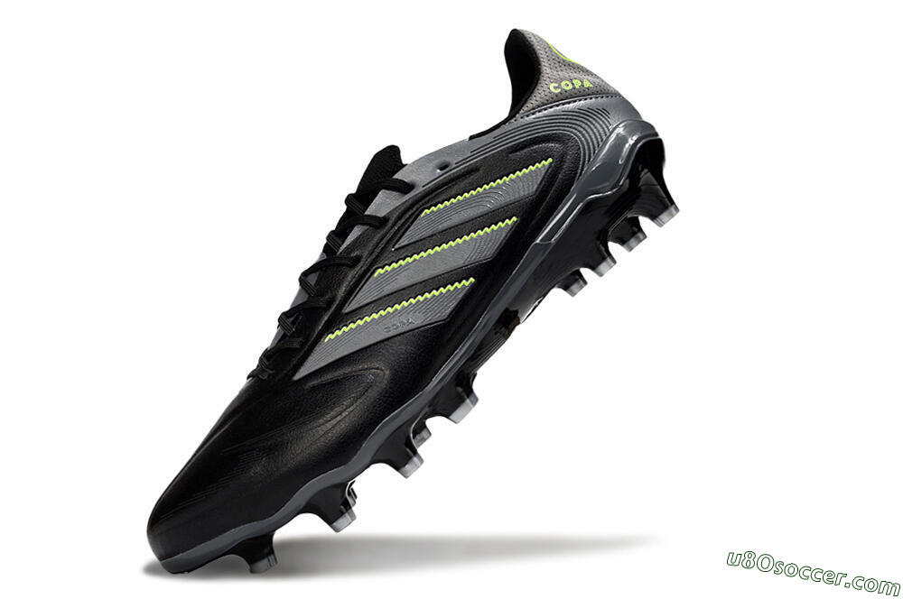 Adidas Copa Pure 3 Elite FG Firm Ground Soccer Cleats - Black/Grey/Yellow 5