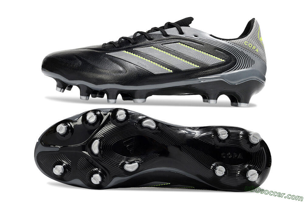 Adidas Copa Pure 3 Elite FG Firm Ground Soccer Cleats - Black/Grey/Yellow 0