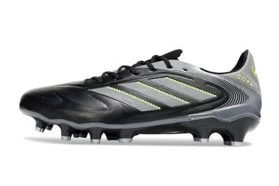 Adidas Copa Pure 3 Elite FG Firm Ground Soccer Cleats - Black/Grey/Yellow
