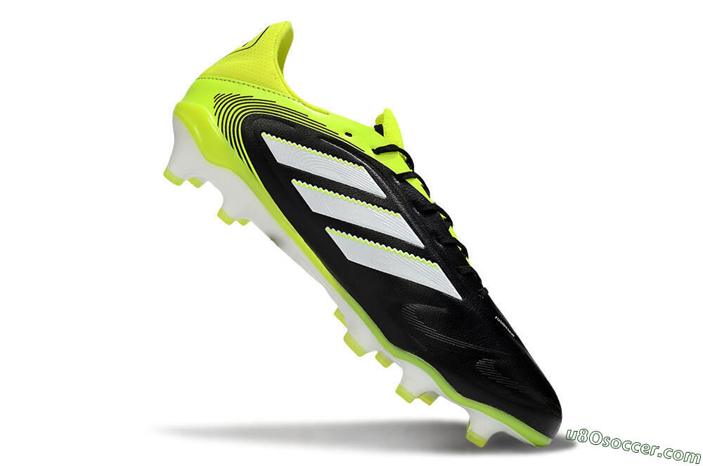 Adidas Copa Pure 3 Elite FG Firm Ground Soccer Cleats - Black/White/Yellow 4