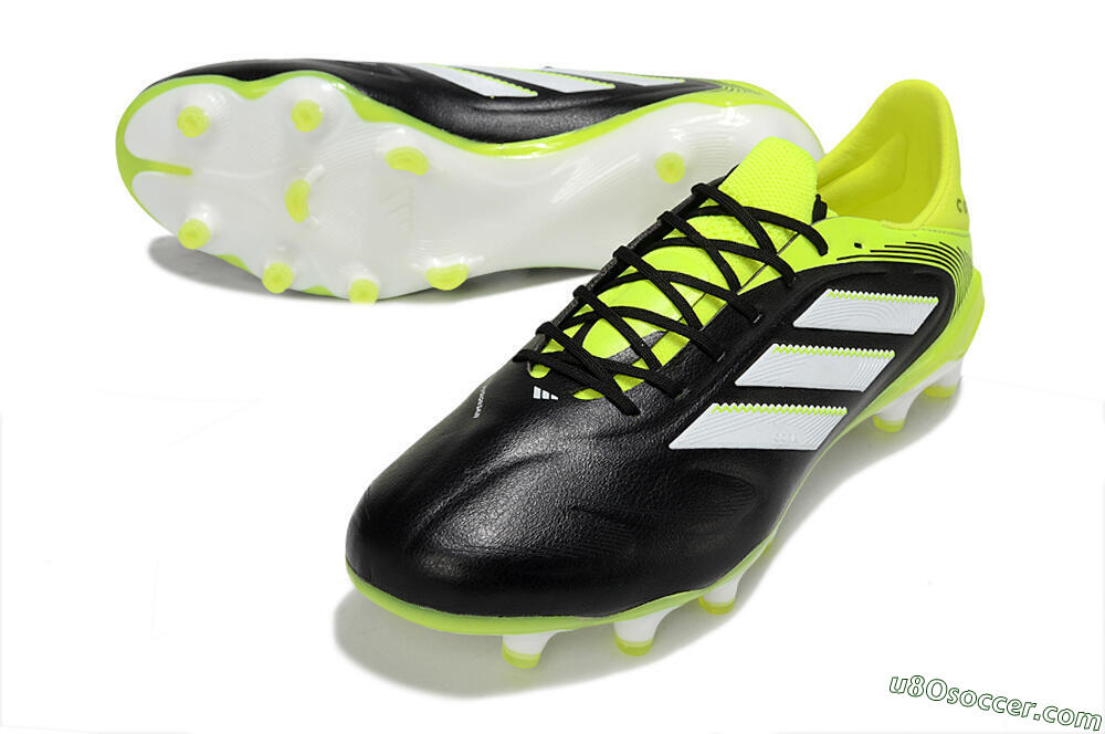 Adidas Copa Pure 3 Elite FG Firm Ground Soccer Cleats - Black/White/Yellow 3