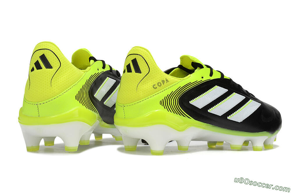 Adidas Copa Pure 3 Elite FG Firm Ground Soccer Cleats - Black/White/Yellow 6