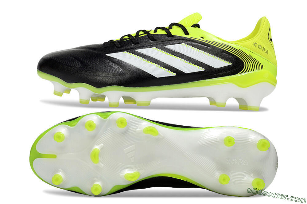 Adidas Copa Pure 3 Elite FG Firm Ground Soccer Cleats - Black/White/Yellow 0