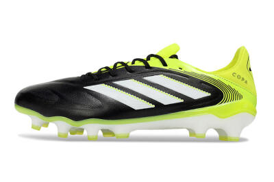 Adidas Copa Pure 3 Elite FG Firm Ground Soccer Cleats - Black/White/Yellow