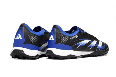 Adidas Predator 25 Elite TF Artificial Turf Soccer Shoes - Black/Blue/White