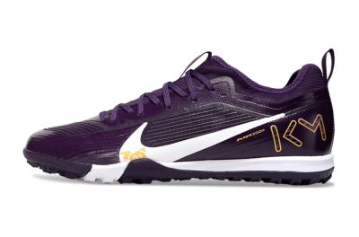 Nike Air Zoom Mercurial Vapor 16 Elite TF Artificial Turf Soccer Shoes - Purple/White/Gold