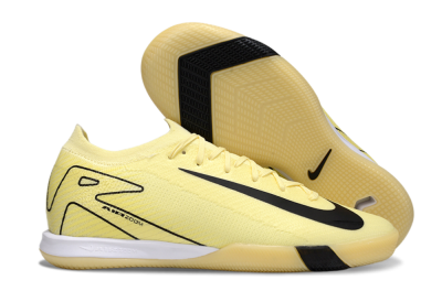 Nike Air Zoom Mercurial Vapor 16 Elite IC Indoor & Futsal Soccer Shoes - Beige/Black/White