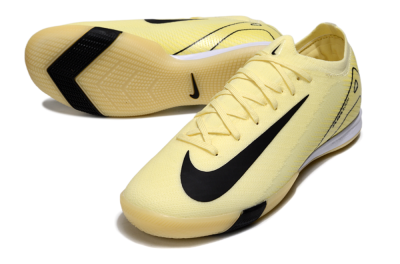 Nike Air Zoom Mercurial Vapor 16 Elite IC Indoor & Futsal Soccer Shoes - Beige/Black/White