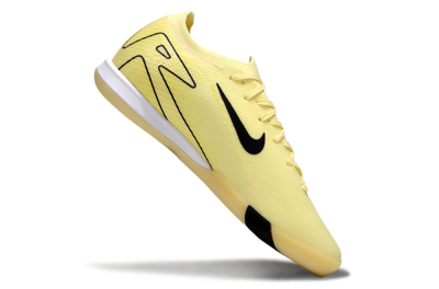 Nike Air Zoom Mercurial Vapor 16 Elite IC Indoor & Futsal Soccer Shoes - Beige/Black/White
