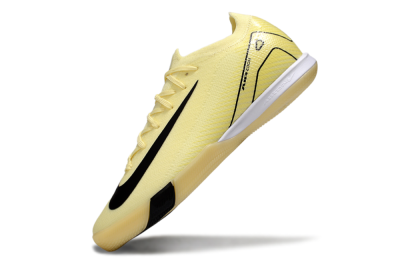 Nike Air Zoom Mercurial Vapor 16 Elite IC Indoor & Futsal Soccer Shoes - Beige/Black/White