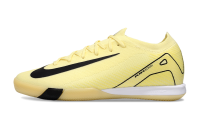 Nike Air Zoom Mercurial Vapor 16 Elite IC Indoor & Futsal Soccer Shoes - Beige/Black/White