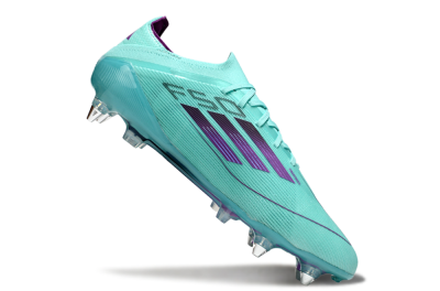 Adidas F50 Elite SG Soft Ground Soccer Cleats - Jade/Purple
