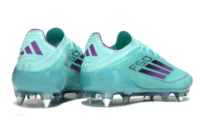 Adidas F50 Elite SG Soft Ground Soccer Cleats - Jade/Purple