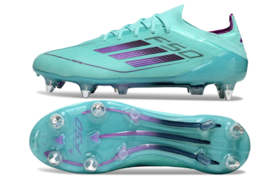 Adidas F50 Elite SG Soft Ground Soccer Cleats - Jade/Purple
