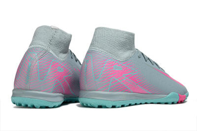 Nike Air Zoom Mercurial Superfly 10 Elite TF Artificial Turf Soccer Shoes - Jade/Pink