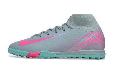 Nike Air Zoom Mercurial Superfly 10 Elite TF Artificial Turf Soccer Shoes - Jade/Pink