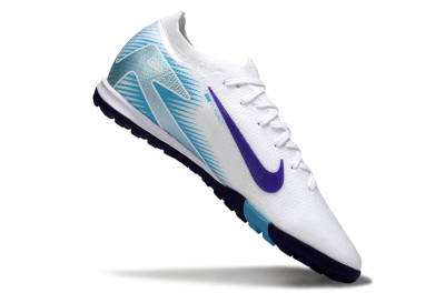 Nike Air Zoom Mercurial Vapor 16 Elite TF Artificial Turf Soccer Shoes - White/Purple/Pink